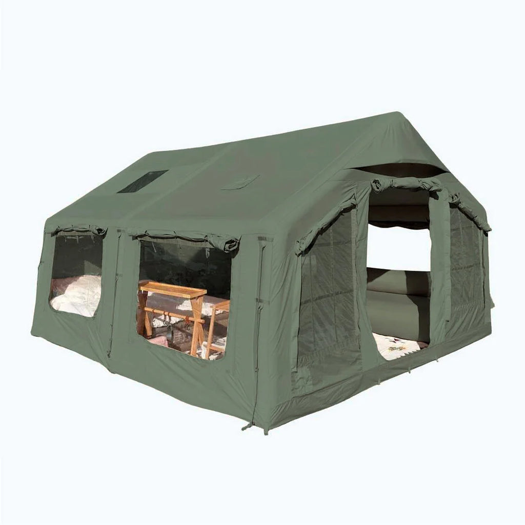 Inflatable tent Koala 5 Khaki for 2-6 person, No US Sales Tax, Free US Shipping!