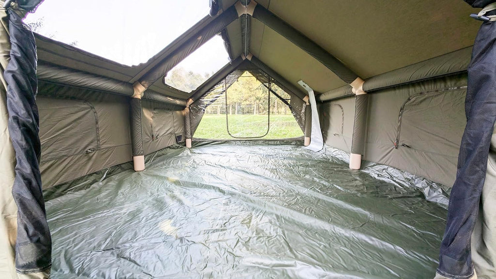 RBM Inflatable tent Panda Large Khaki for 2-6 person, No US Sales Tax, Free US Shipping!