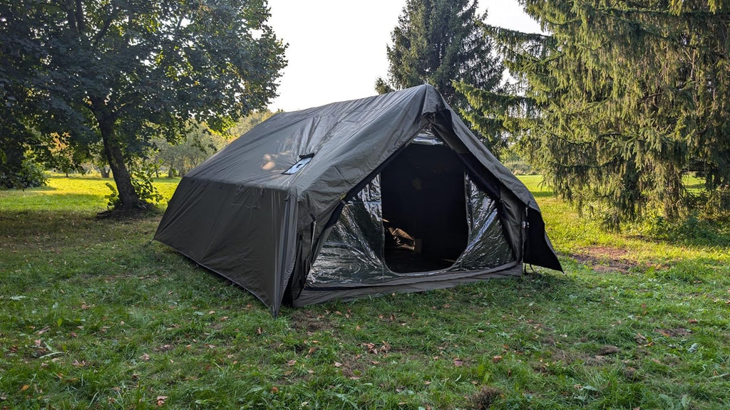 RBM Inflatable tent Panda Large Khaki for 2-6 person, No US Sales Tax, Free US Shipping!