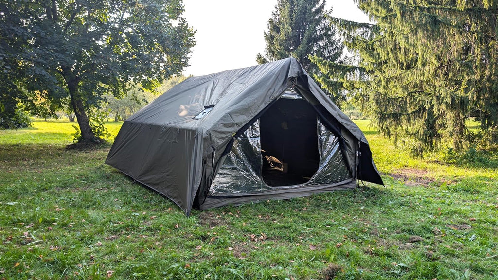 RBM Inflatable tent Panda Large Khaki for 2-6 person, No US Sales Tax, Free US Shipping!