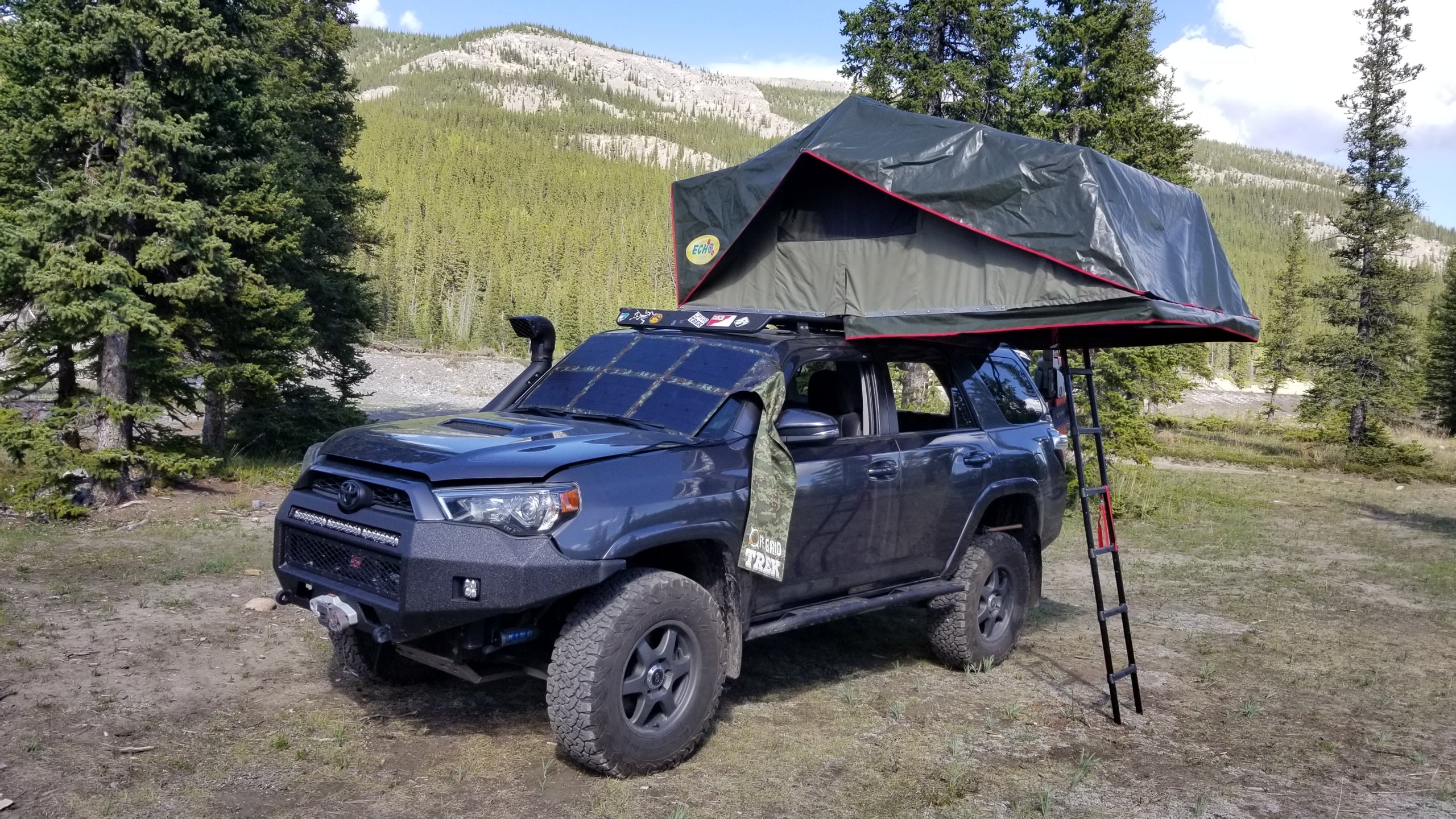 3 Person Ruggedized Roof Top Tent USD Pricing | Off Grid Trek