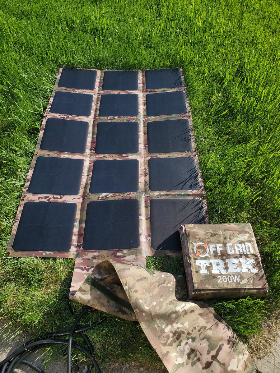 200W Solar Blanket 23.5% efficiency rating 13.6lbs NO US SALES TAX ...